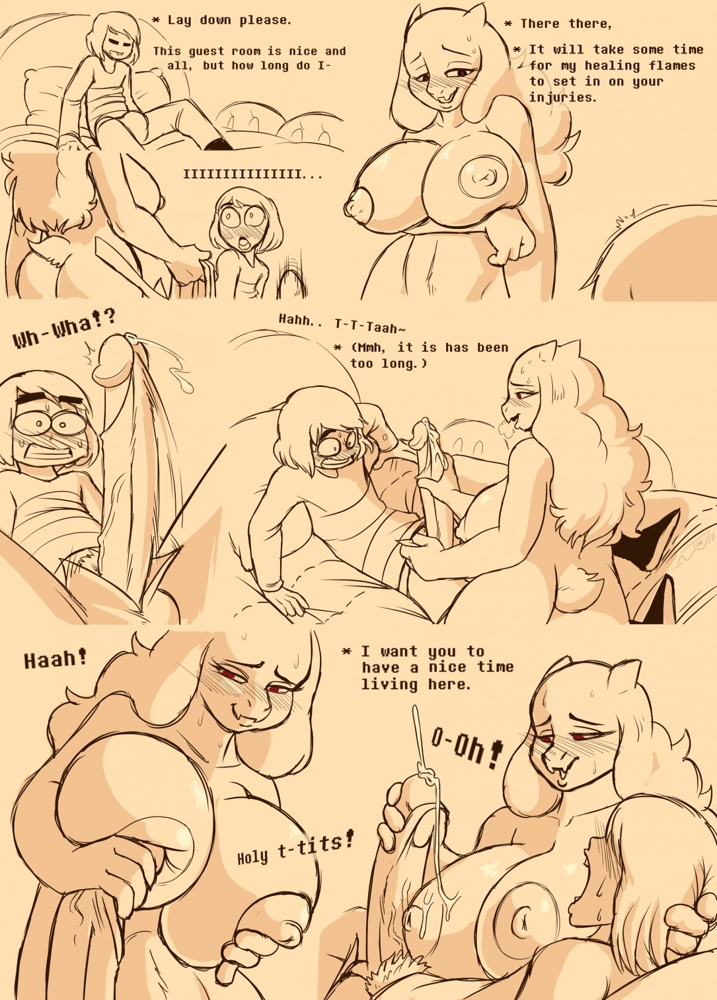 Under(her)tail: Monster-GirlEdition 1 Reset porn comic picture 15