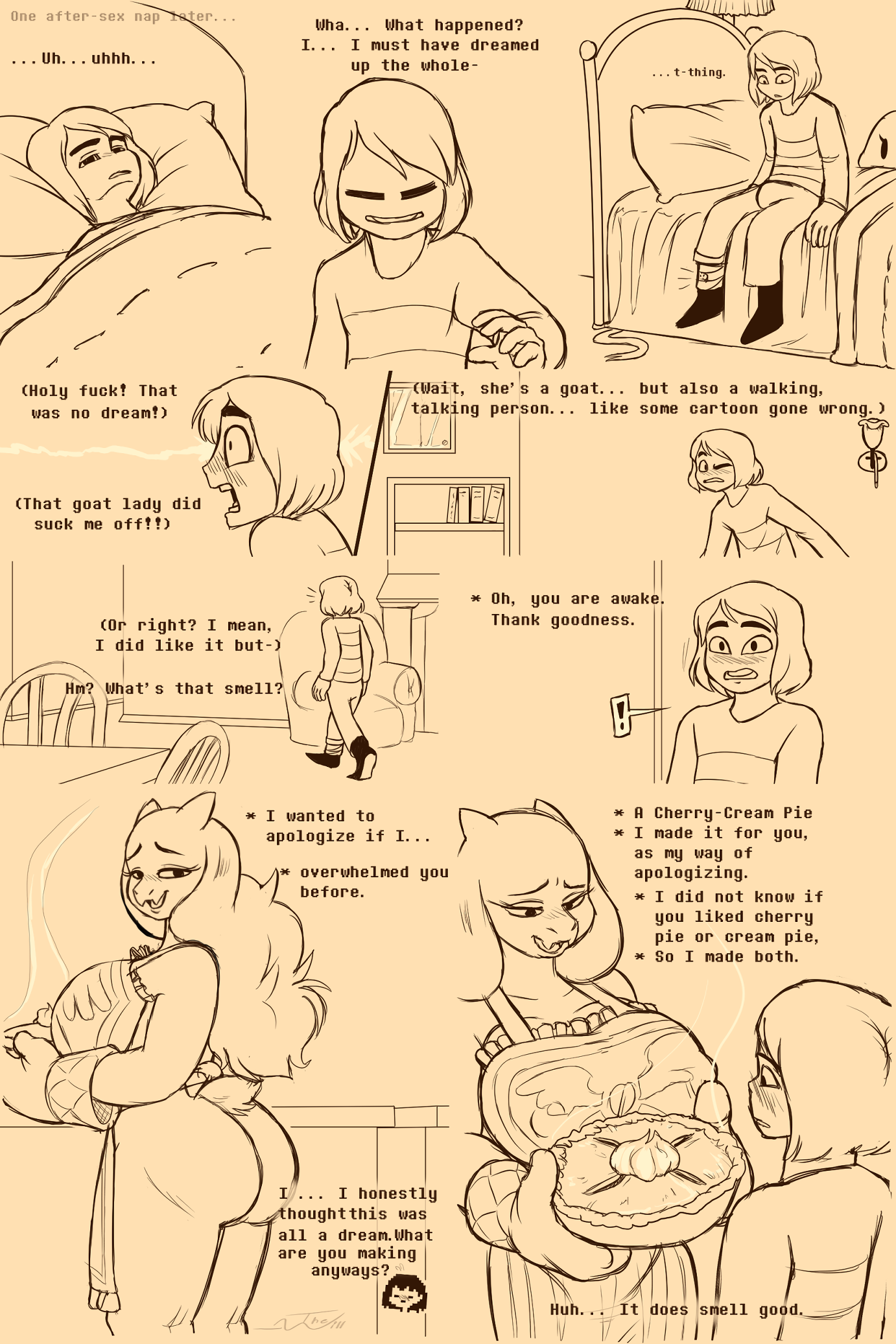 Under(her)tail: Monster-GirlEdition 1 Reset porn comic picture 18