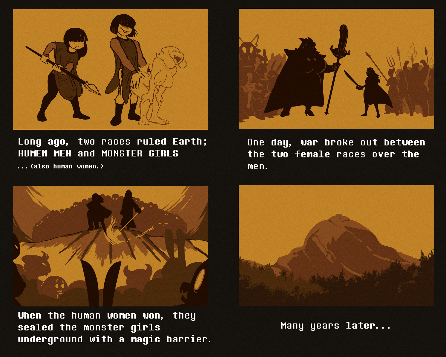 Under(her)tail: Monster-GirlEdition 1 Reset porn comic picture 2