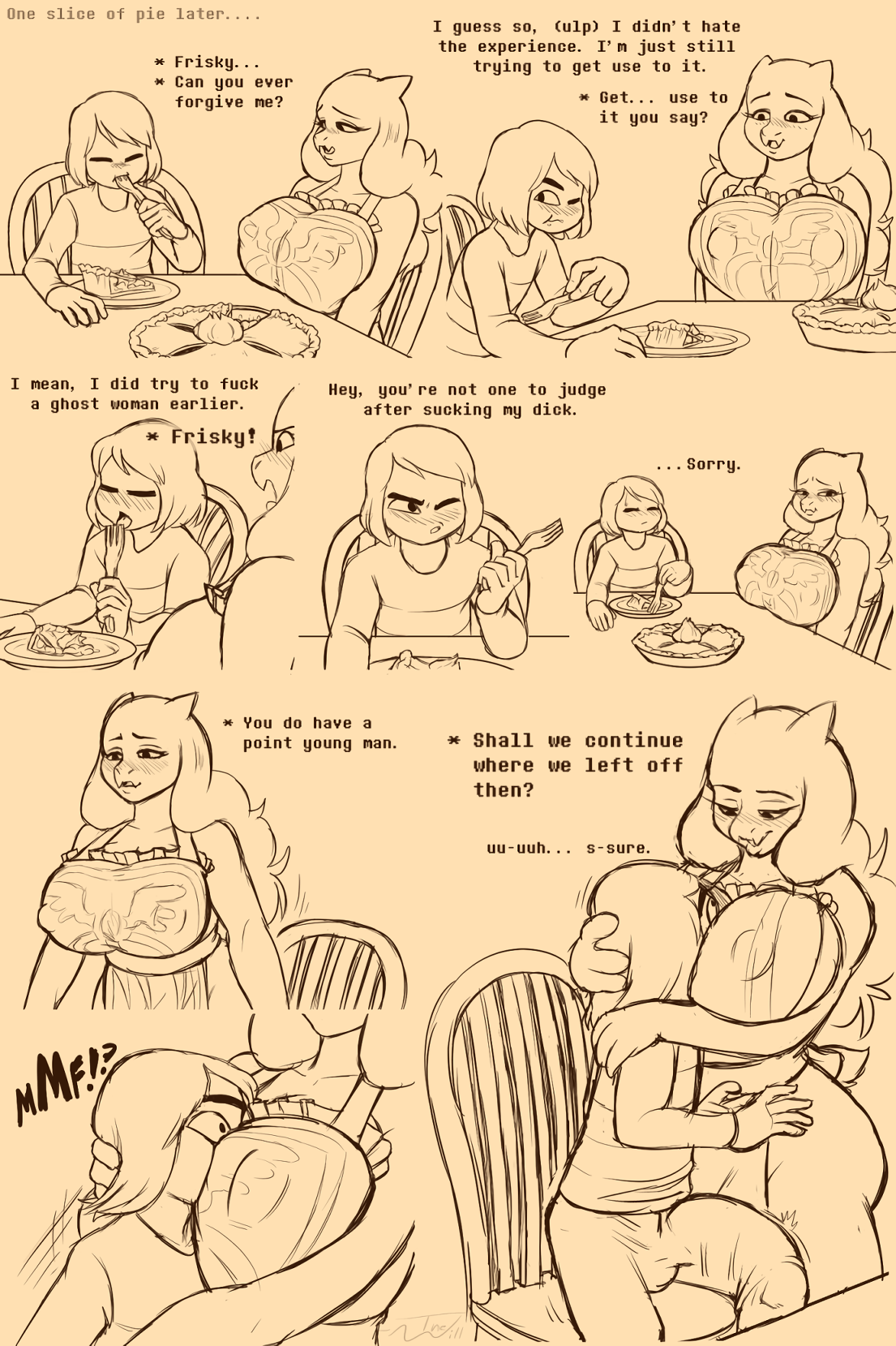 Under(her)tail: Monster-GirlEdition 1 Reset porn comic picture 20