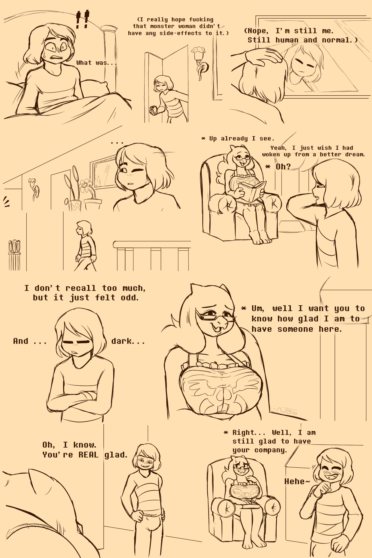 Under(her)tail: Monster-GirlEdition 1 Reset porn comic picture 23