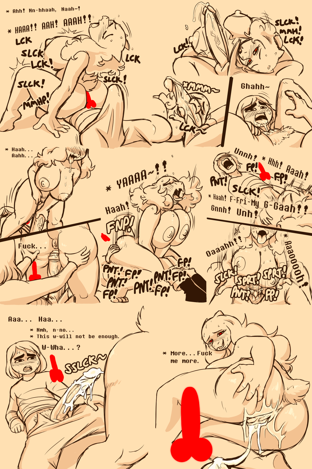 Under(her)tail: Monster-GirlEdition 1 Reset porn comic picture 27
