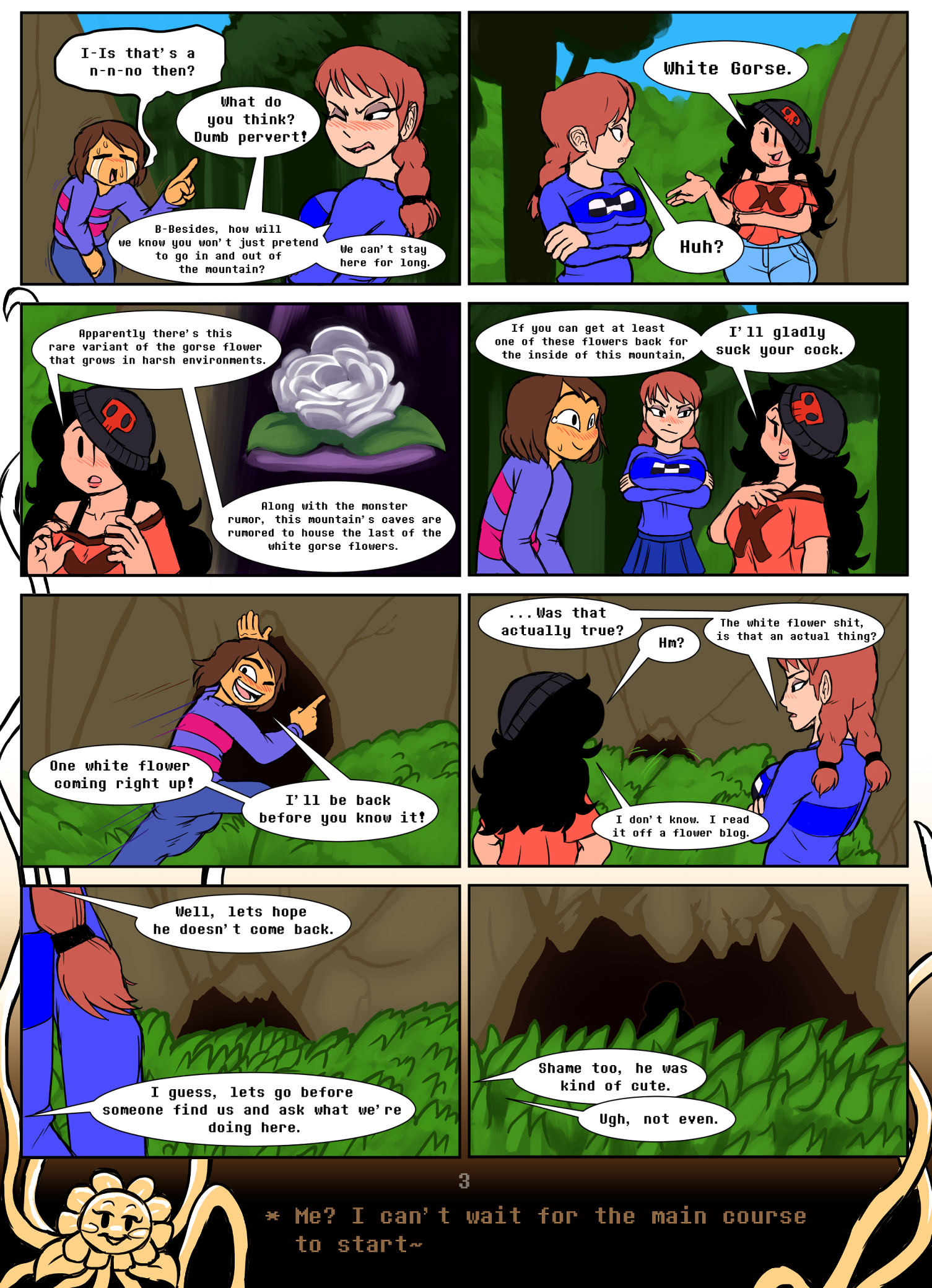 Under(her)tail: Monster-GirlEdition 1 Reset porn comic picture 5