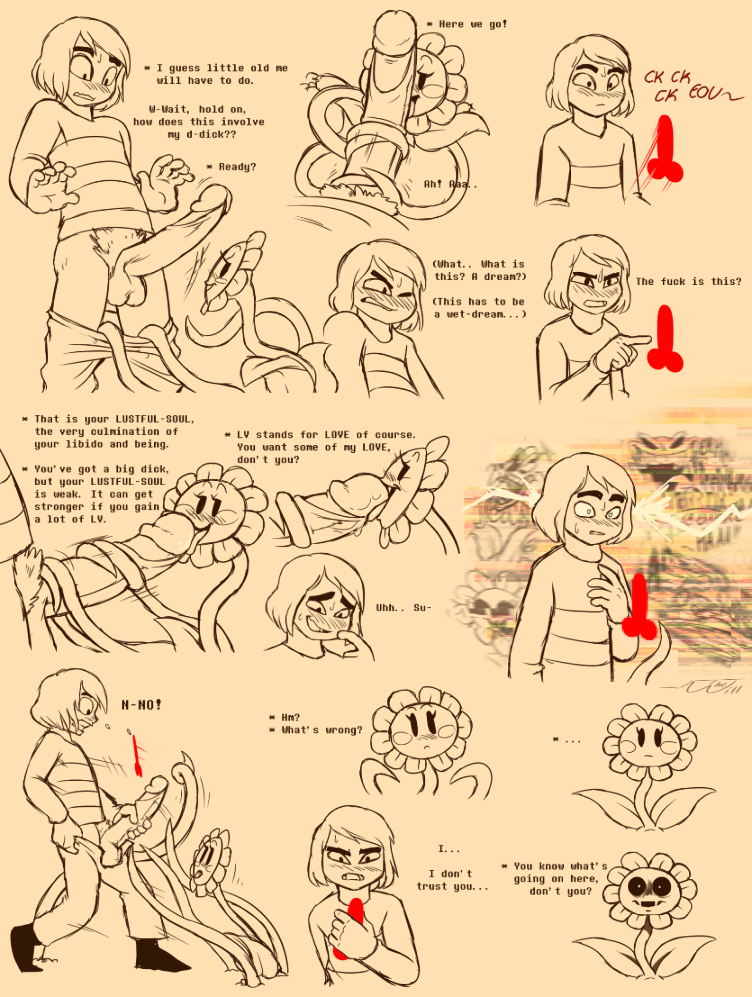 Under(her)tail: Monster-GirlEdition 1 Reset porn comic picture 8