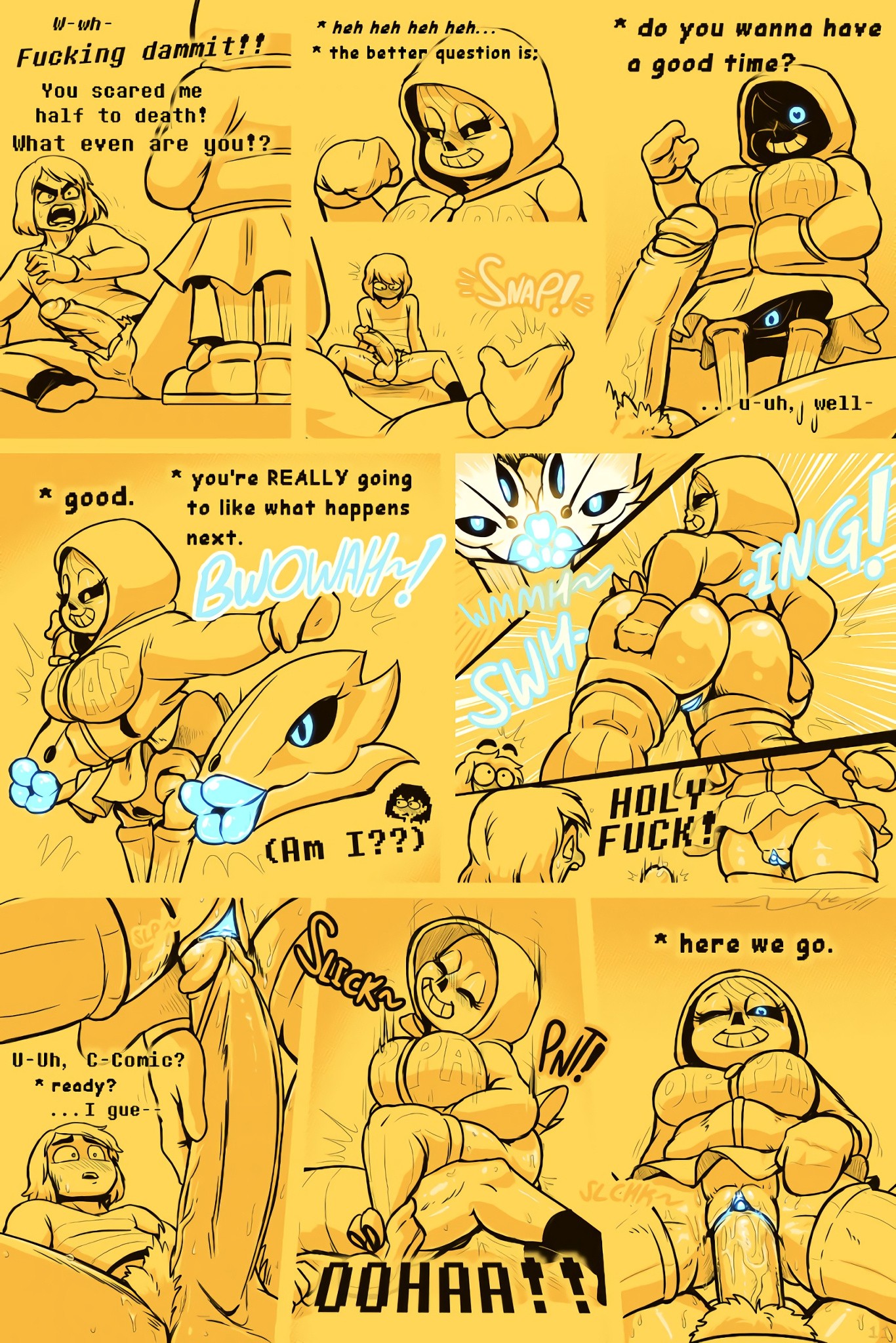 Under(her)tail Monster-GirlEdition 7 porn comic picture 11