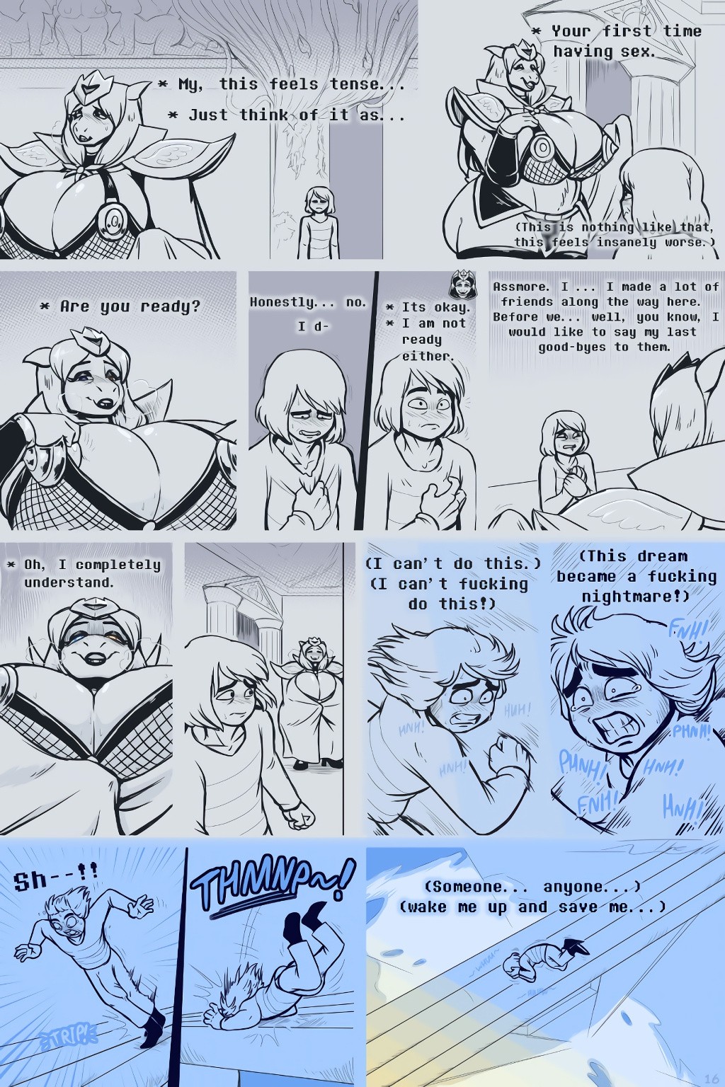 Under(her)tail Monster-GirlEdition 7 porn comic picture 16