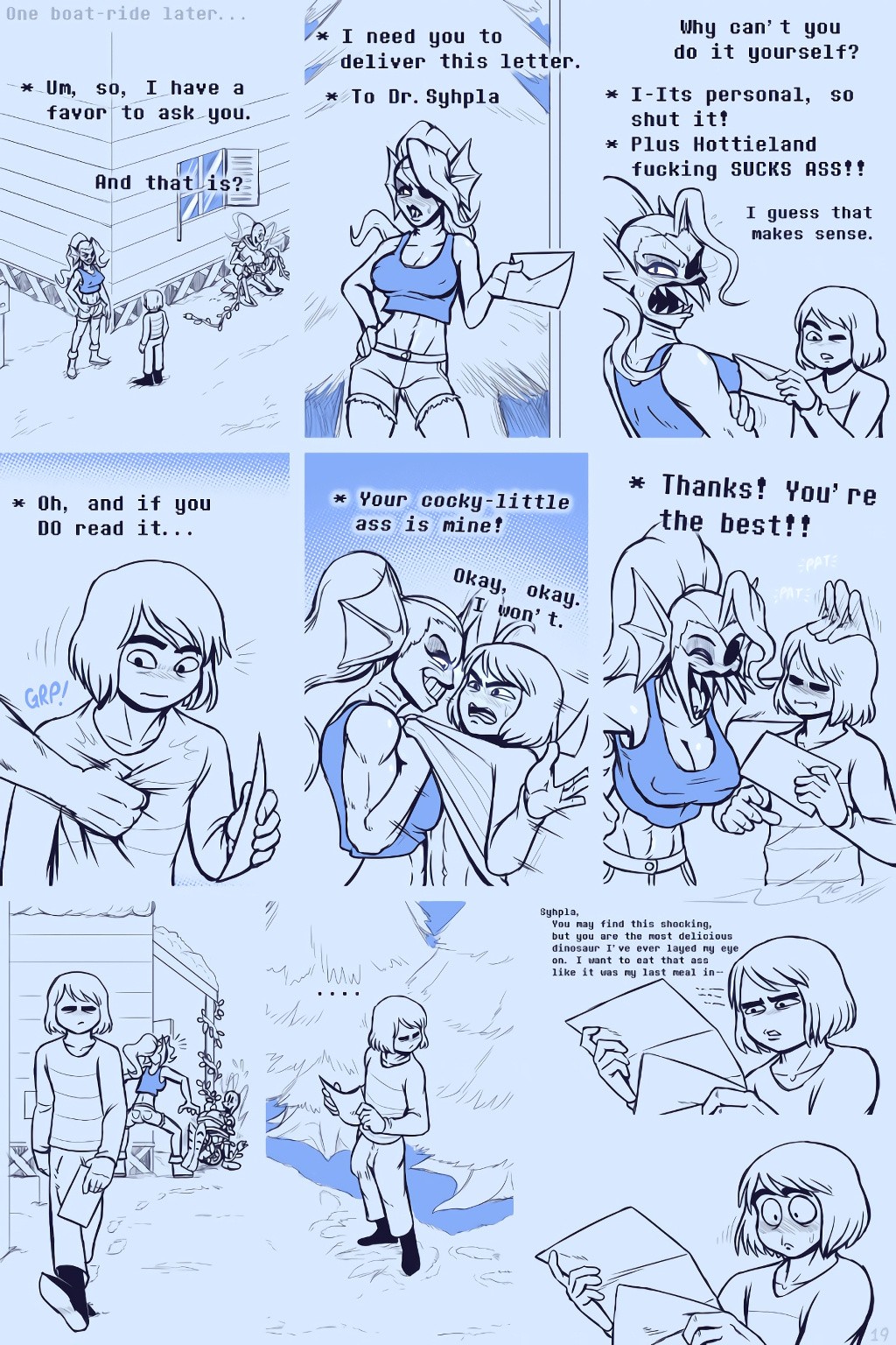 Under(her)tail Monster-GirlEdition 7 porn comic picture 19