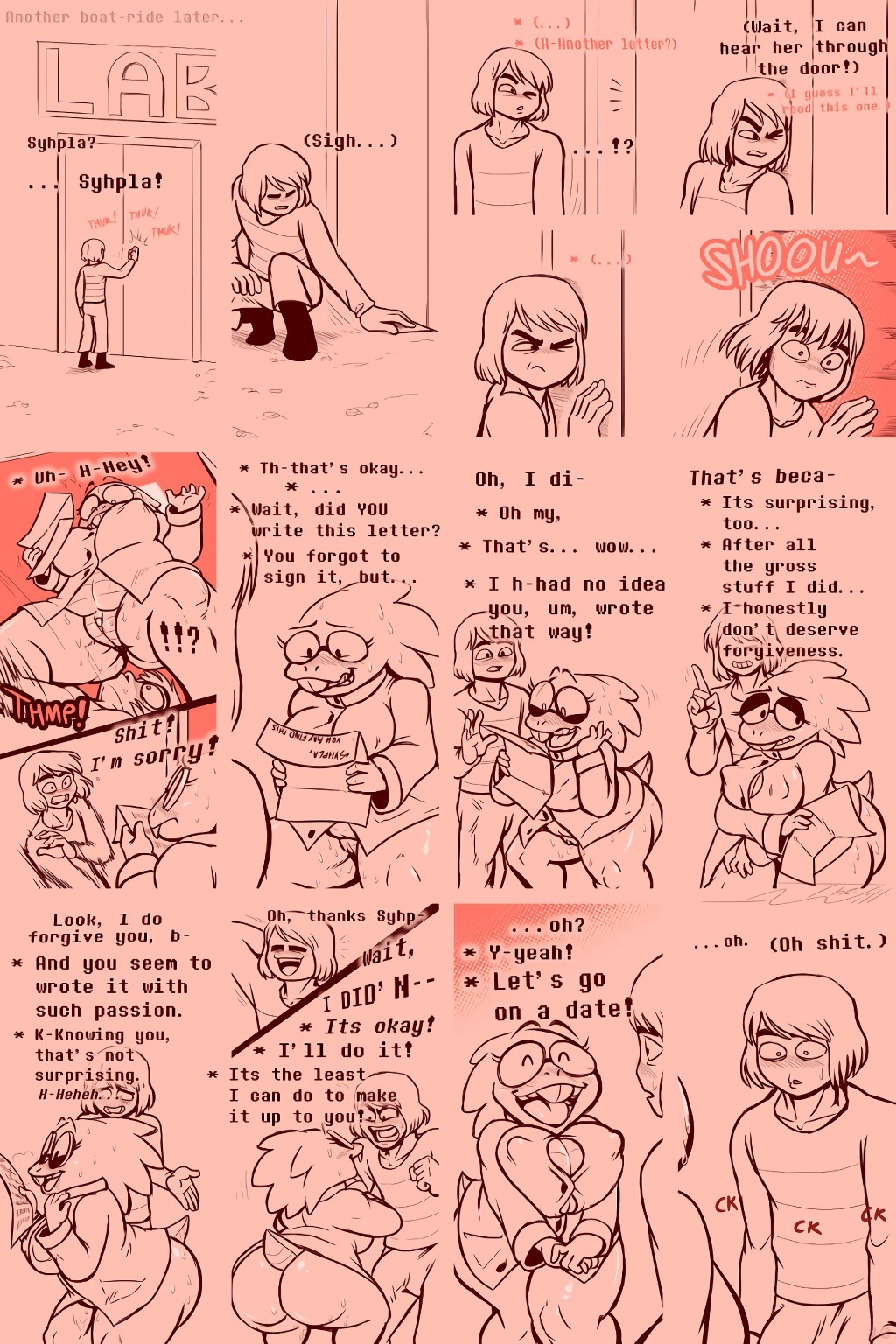 Under(her)tail Monster-GirlEdition 7 porn comic picture 20