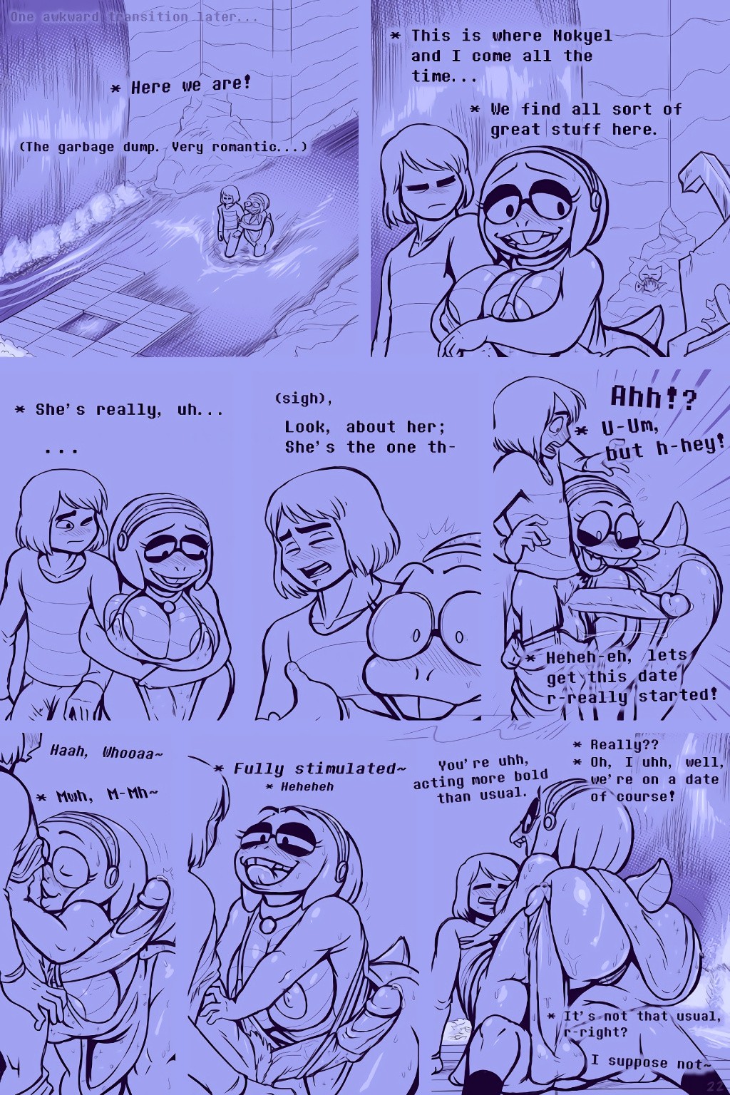 Under(her)tail Monster-GirlEdition 7 porn comic picture 22