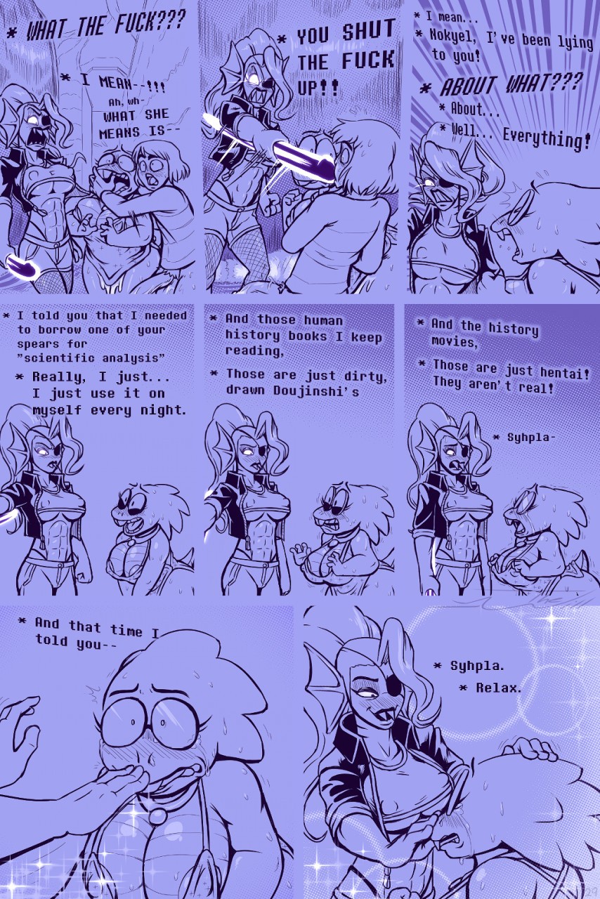 Under(her)tail Monster-GirlEdition 7 porn comic picture 29
