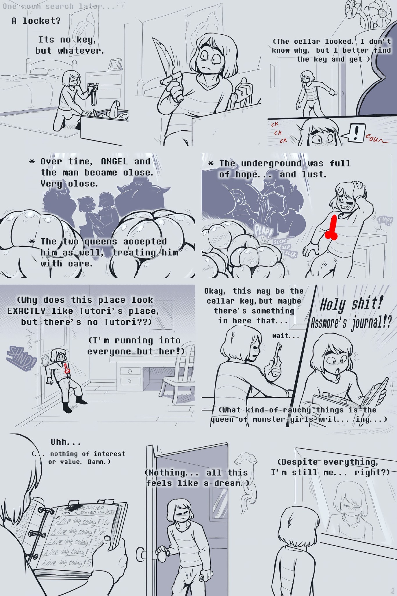 Under(her)tail Monster-GirlEdition 7 porn comic picture 3