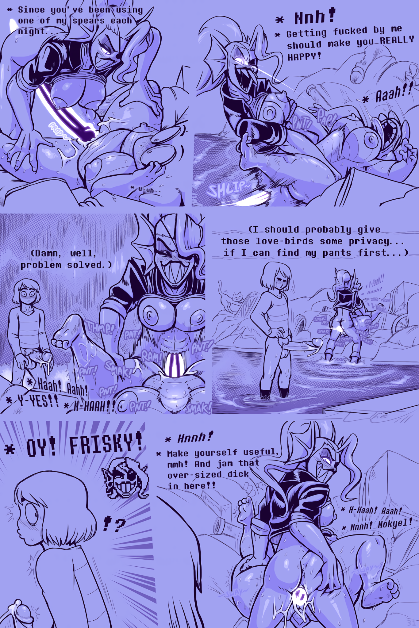 Under(her)tail Monster-GirlEdition 7 porn comic picture 31