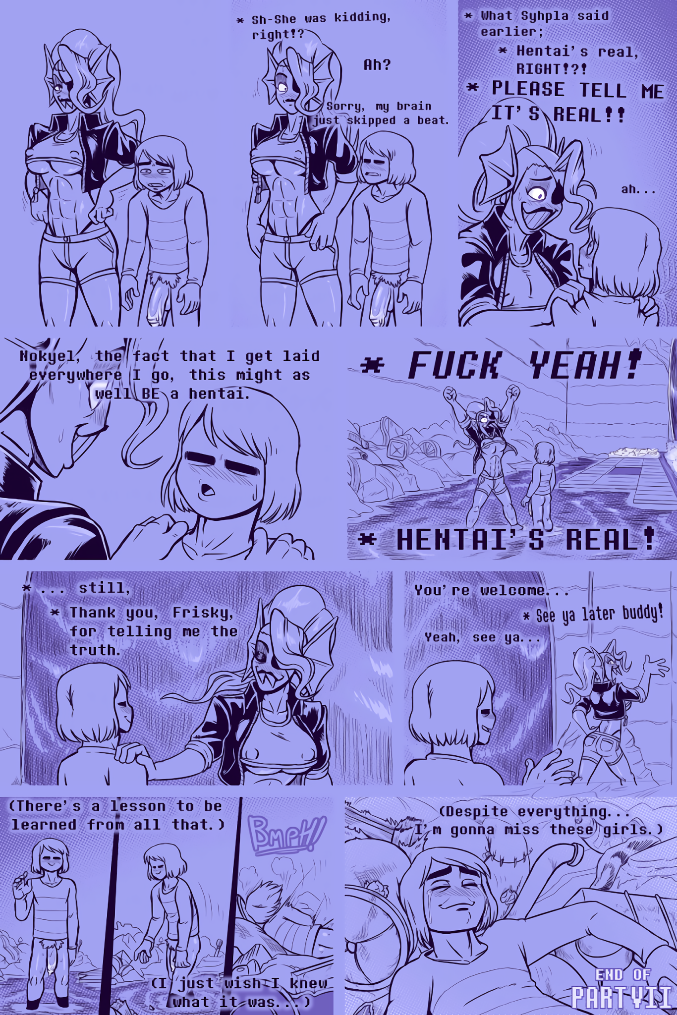 Under(her)tail Monster-GirlEdition 7 porn comic picture 34