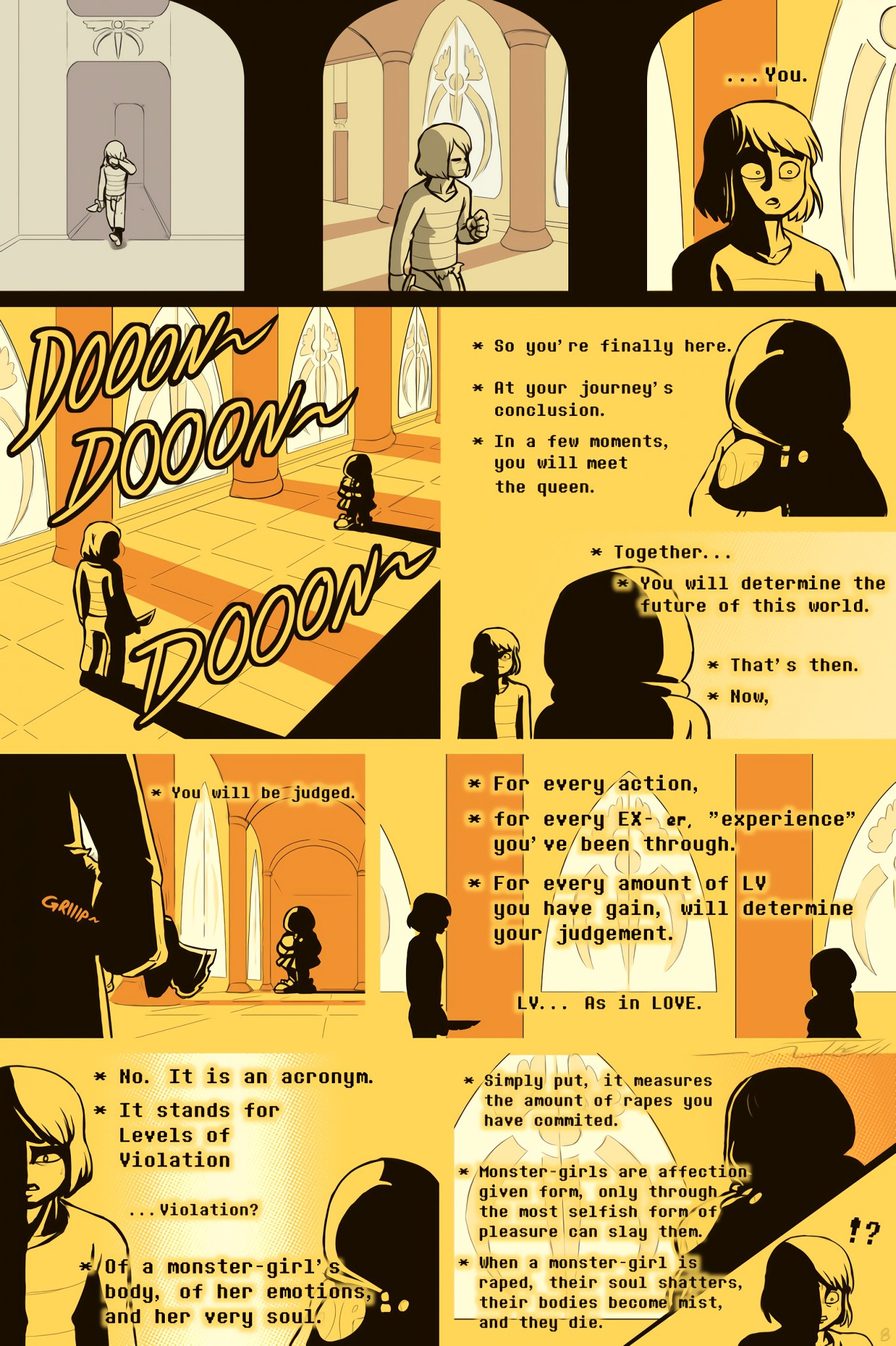 Under(her)tail Monster-GirlEdition 7 porn comic picture 8