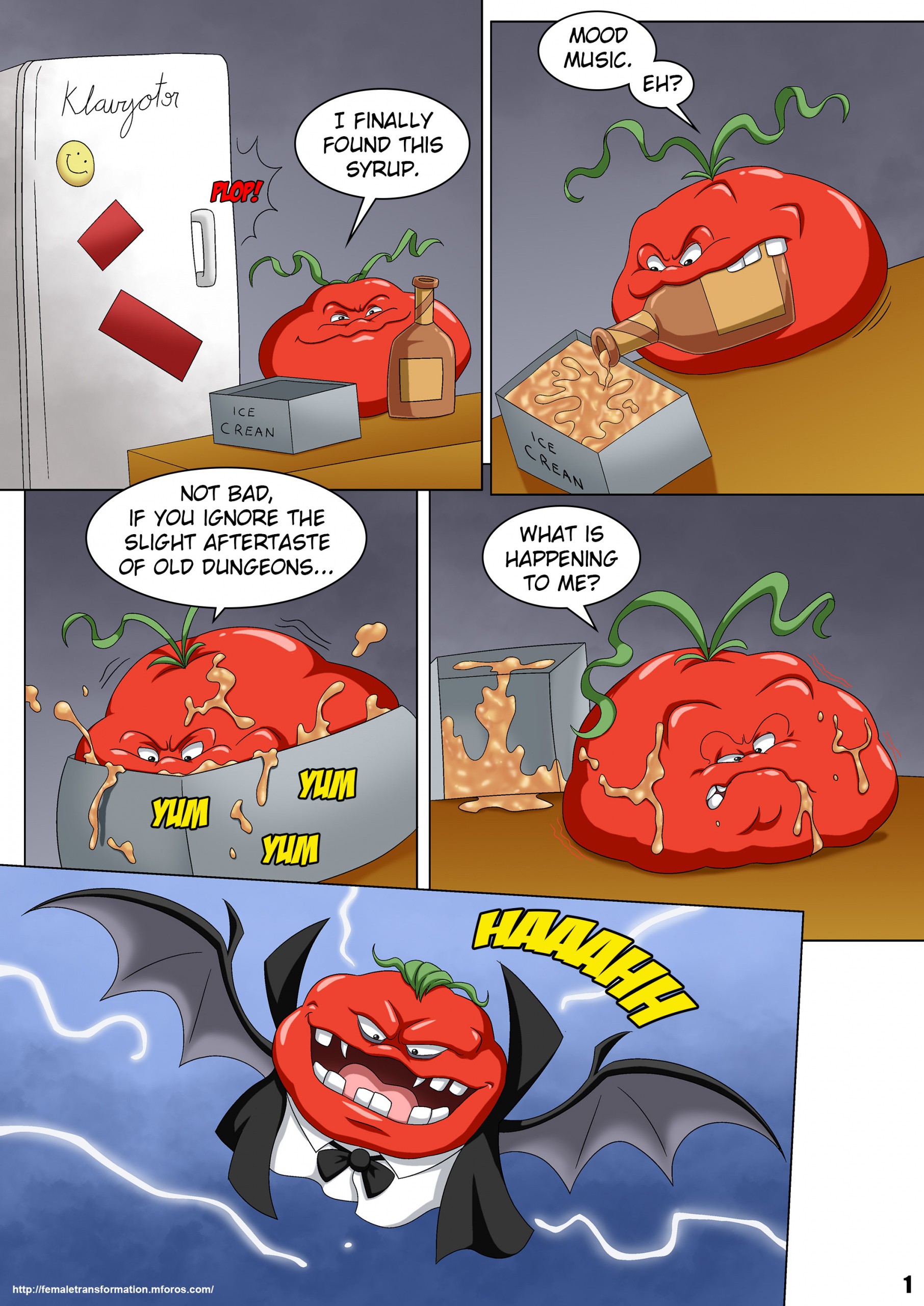 Vamp or Treat porn comic picture 2