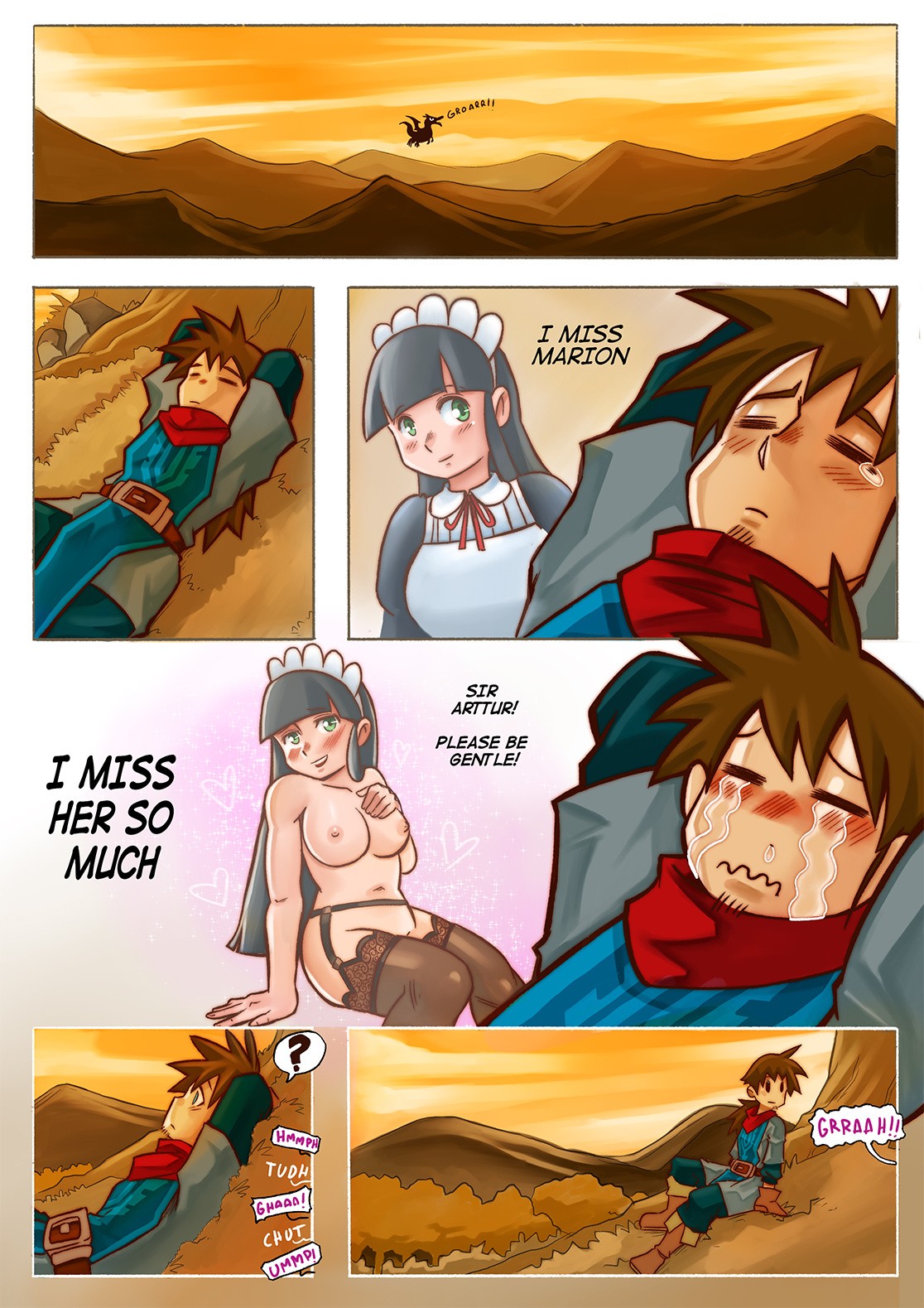Vanilla Fantasy 2 porn comic picture 8