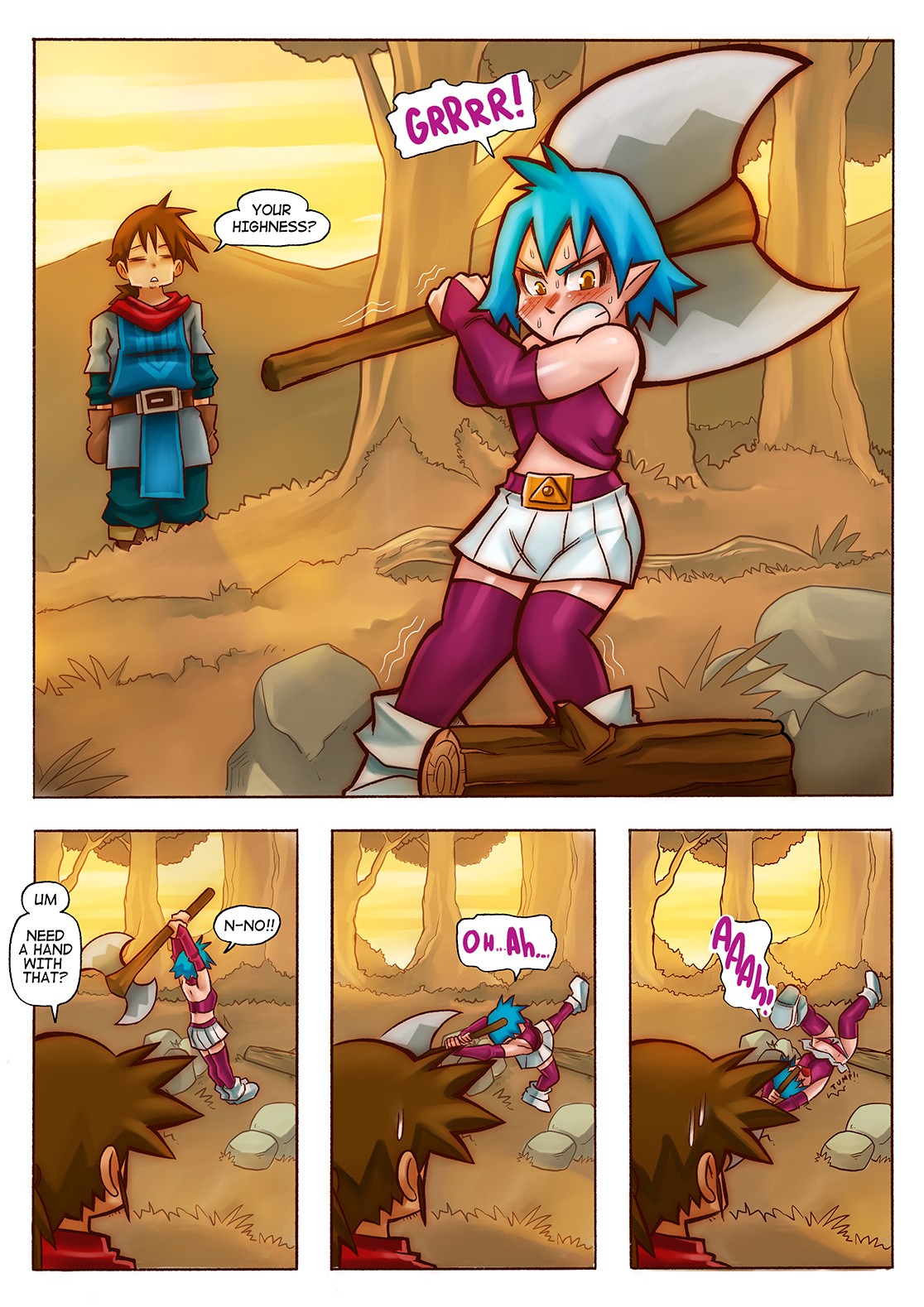 Vanilla Fantasy 2 porn comic picture 9