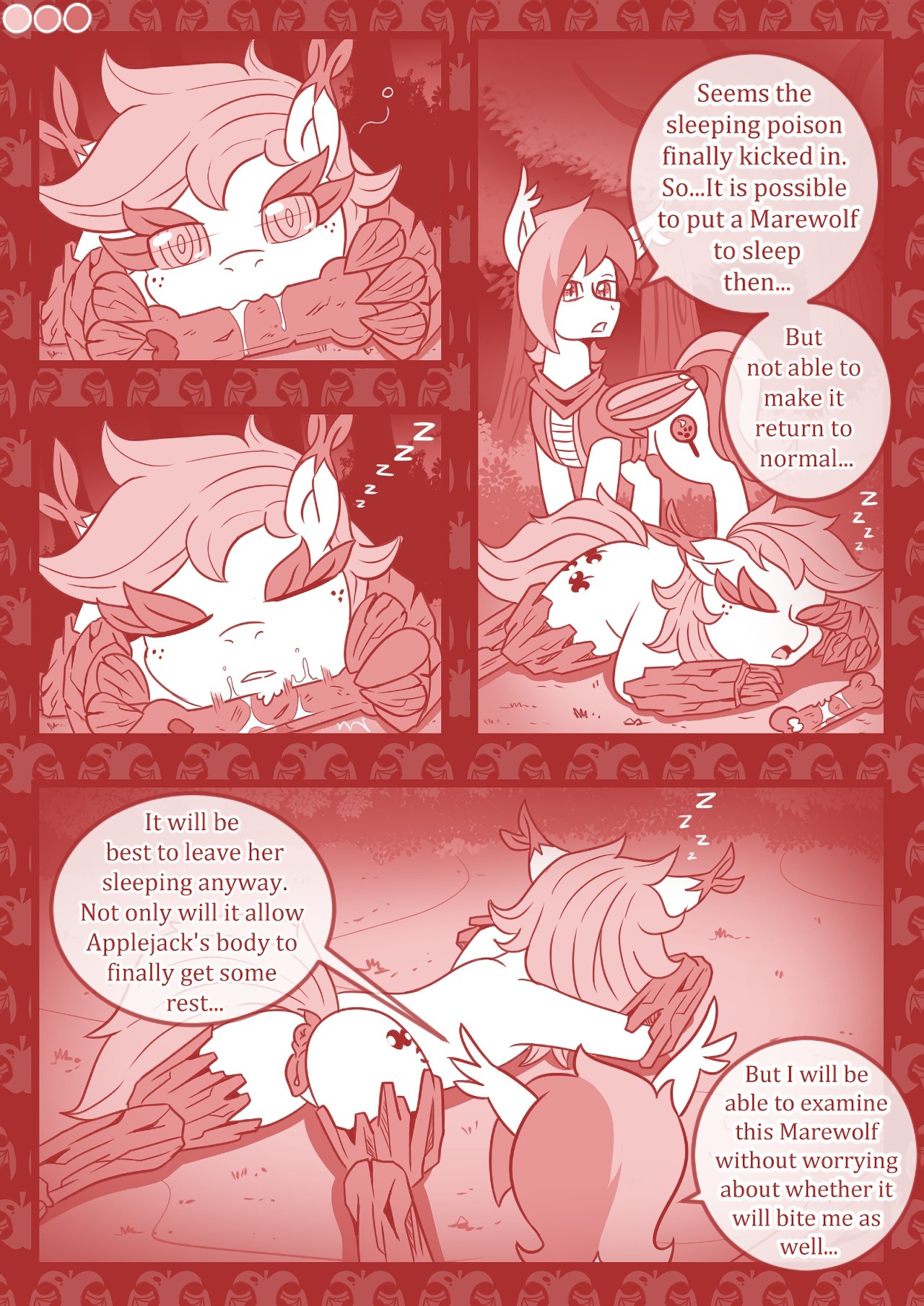 Wood Wolf And Bat Knight porn comic picture 17