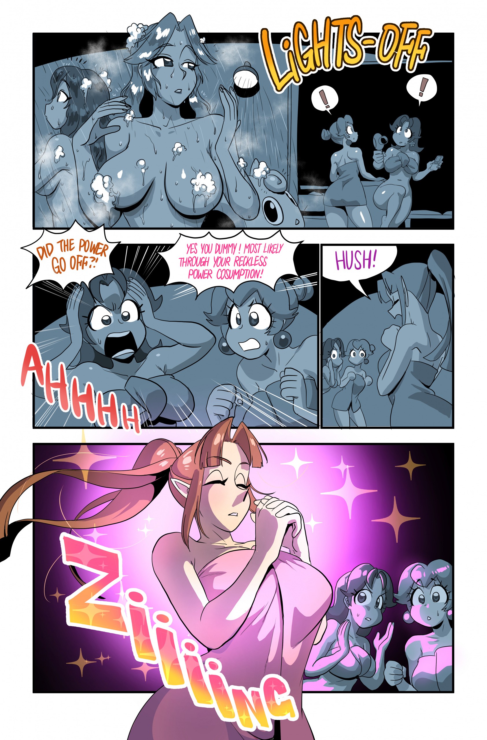 Wrestling Princess 2 porn comic picture 19