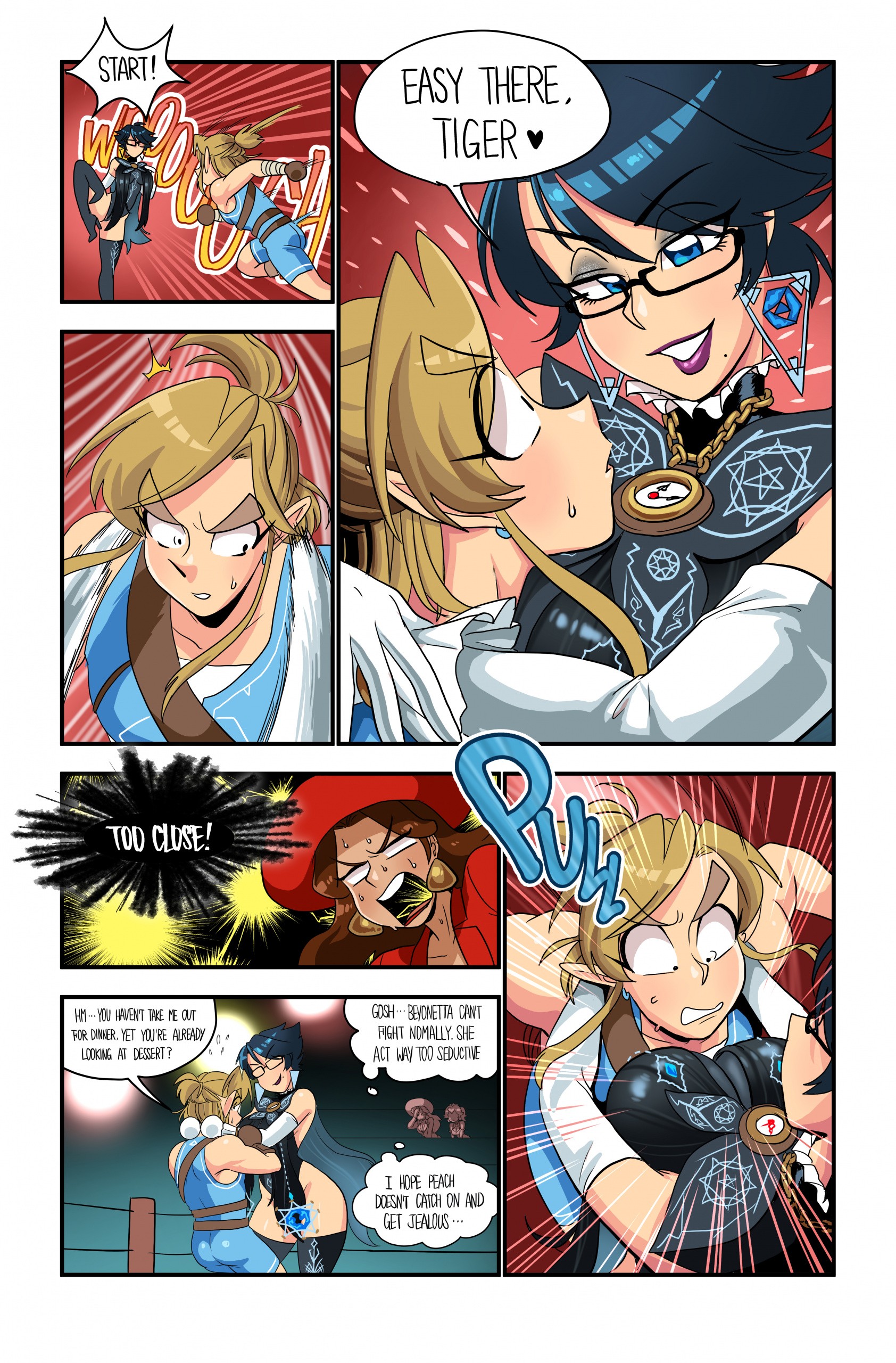Wrestling Princess 2 porn comic picture 27
