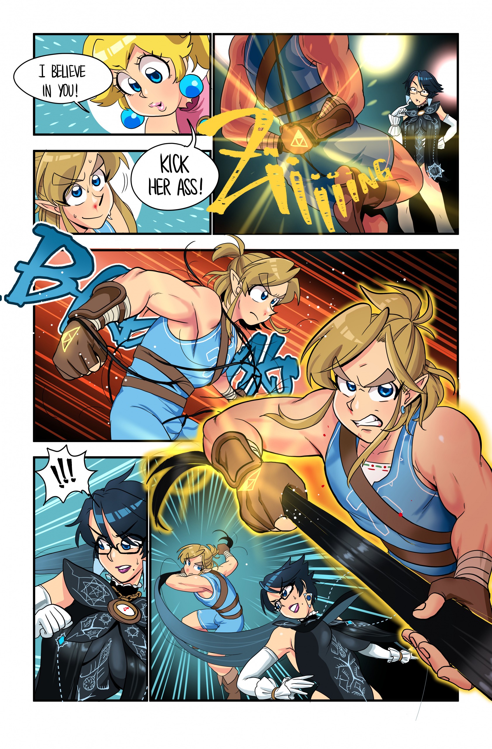 Wrestling Princess 2 porn comic picture 30