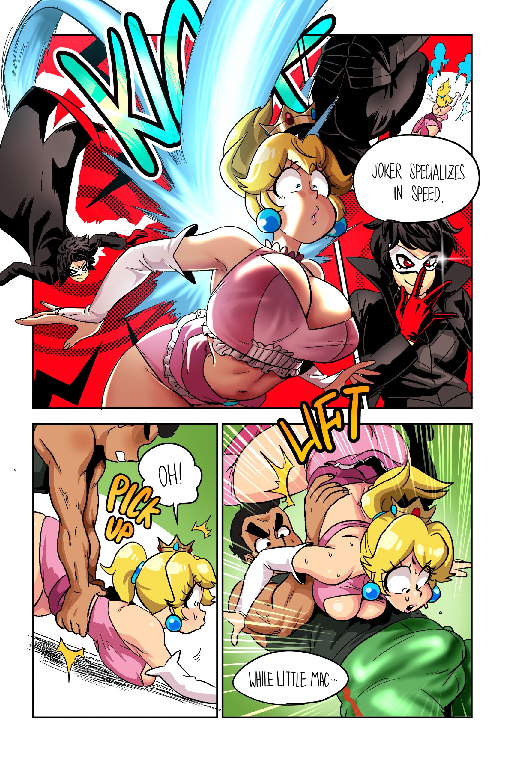 Wrestling Princess 2 porn comic picture 5