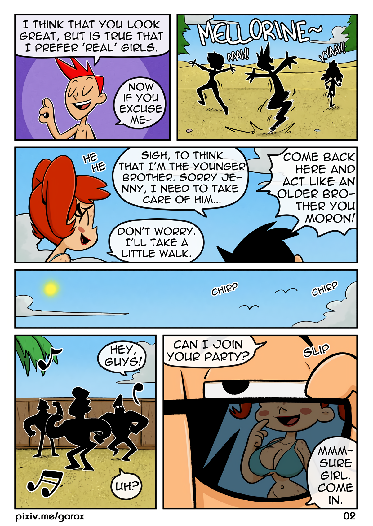 XJ-9each porn comic picture 3