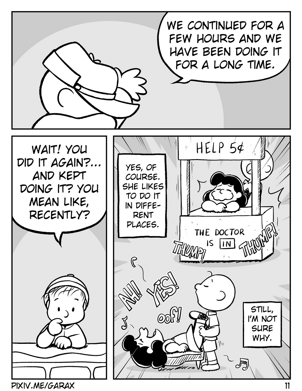 You are a Fucker, Charlie Brown 2 porn comic picture 12