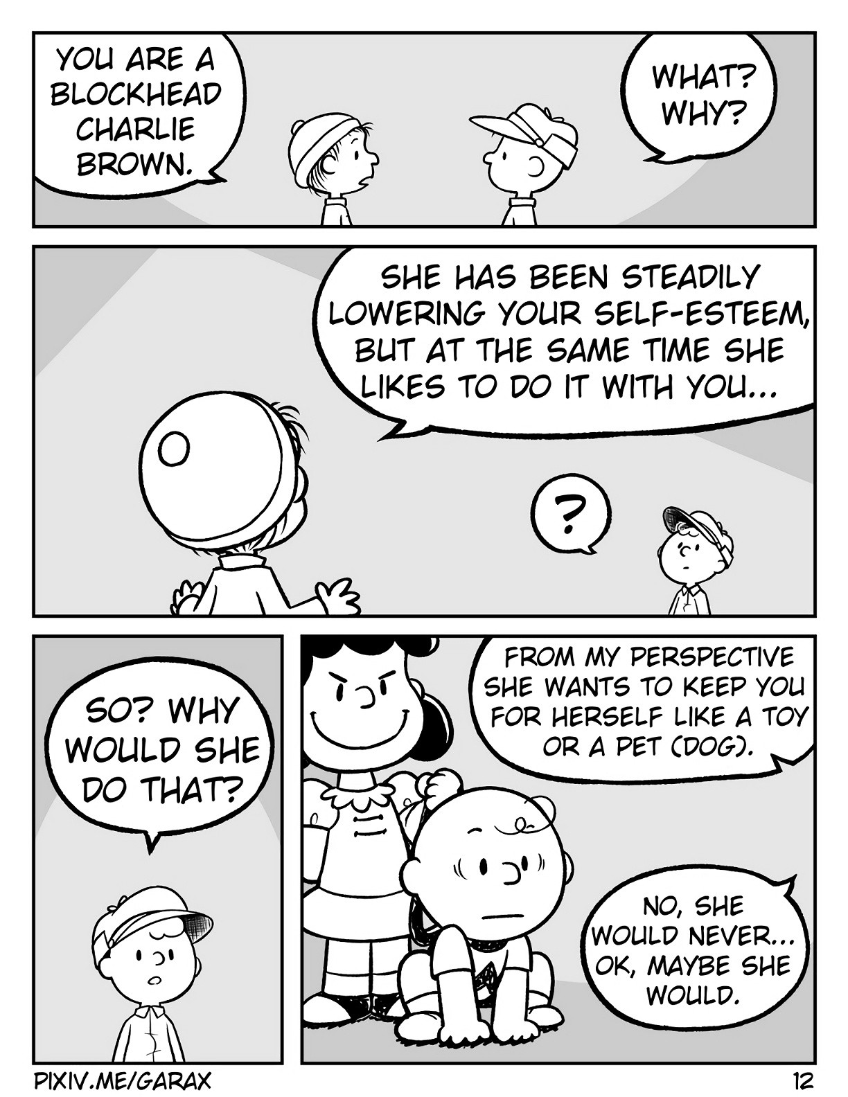 You are a Fucker, Charlie Brown 2 porn comic picture 13