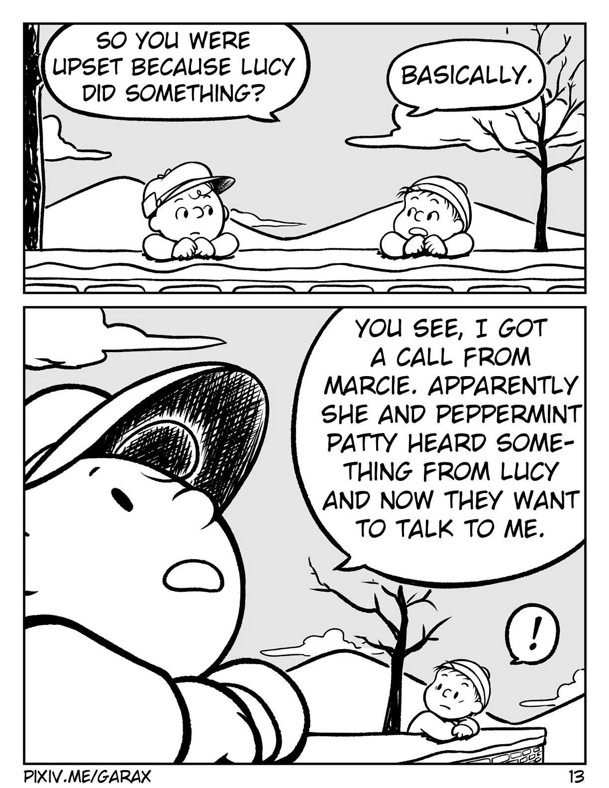 You are a Fucker, Charlie Brown 2 porn comic picture 14