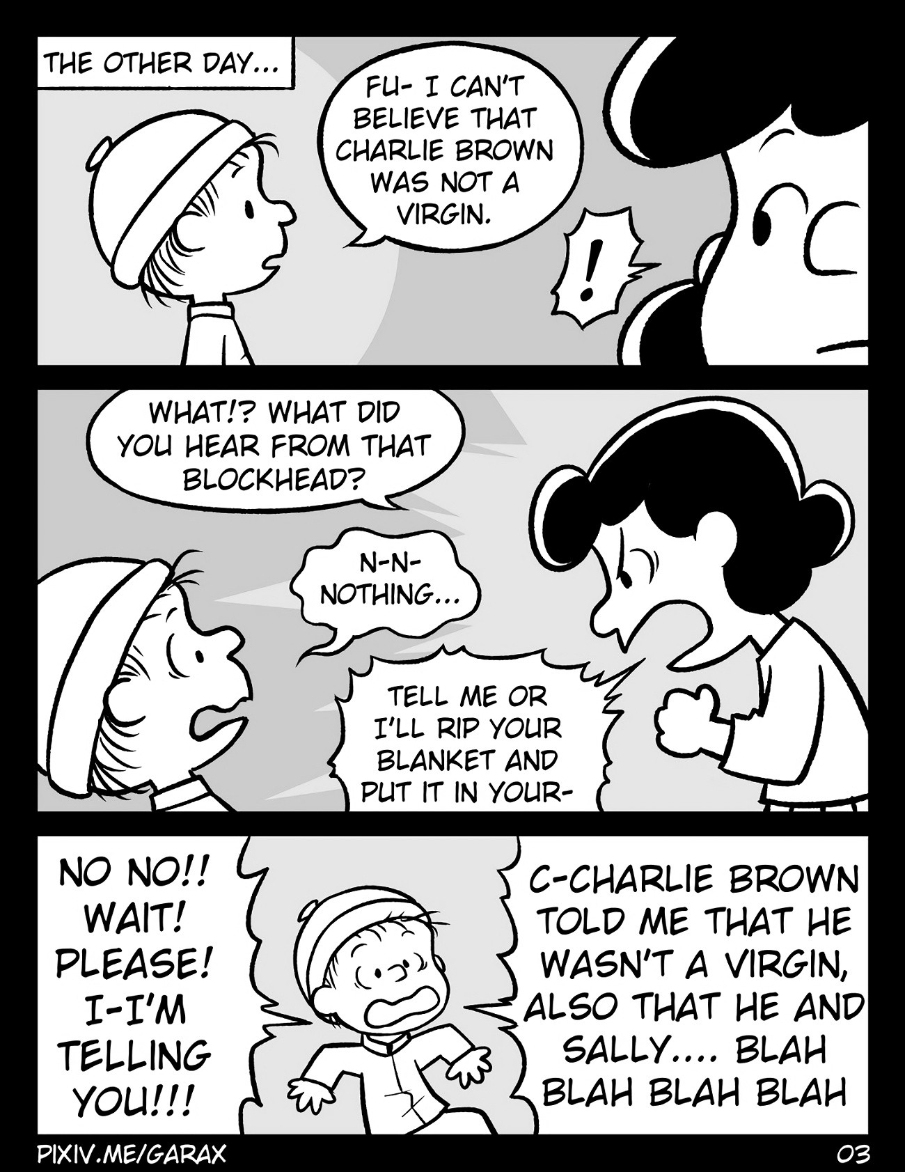 You are a Fucker, Charlie Brown 2 porn comic picture 4