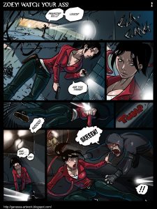 Zoey! Watch Your Ass! porn comic picture 1