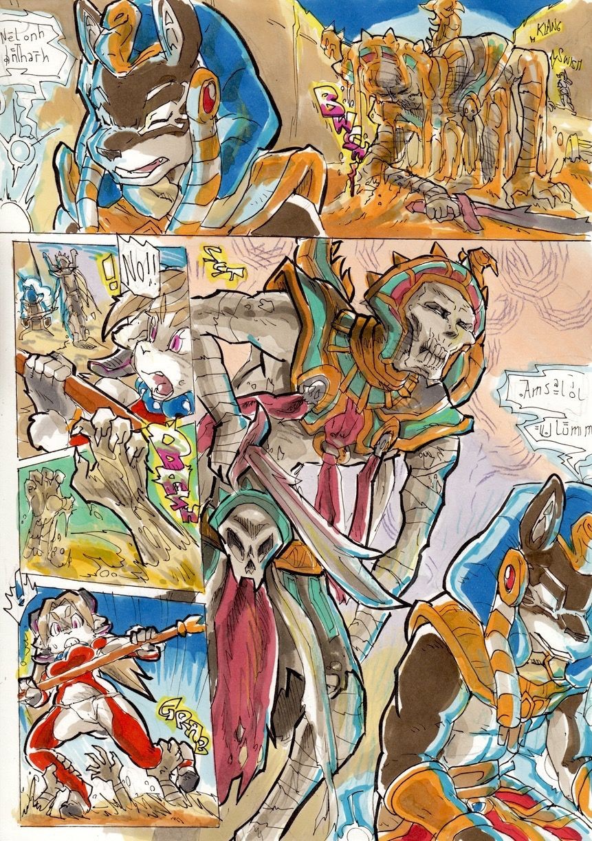Anubis Stories 4 - Desert Collossus porn comic picture 16