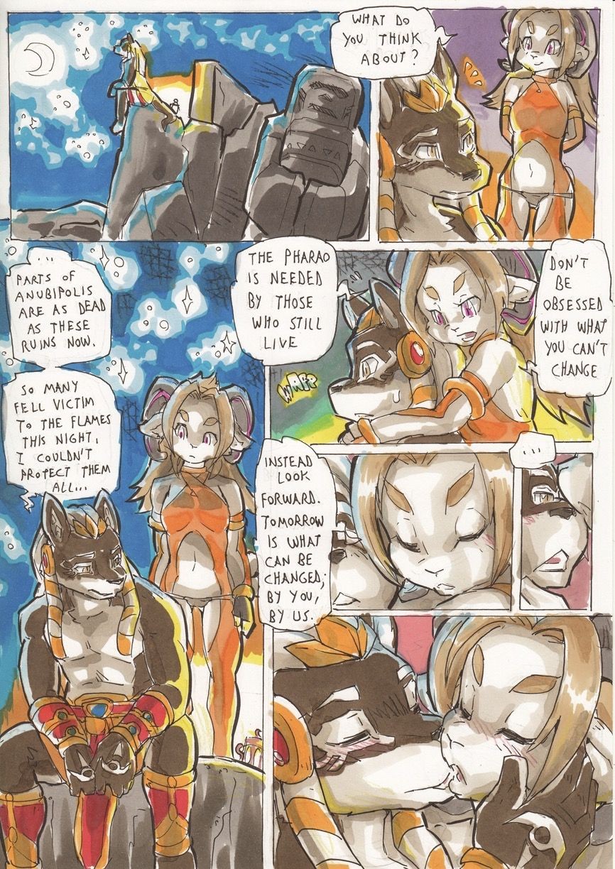 Anubis Stories 4 - Desert Collossus porn comic picture 6