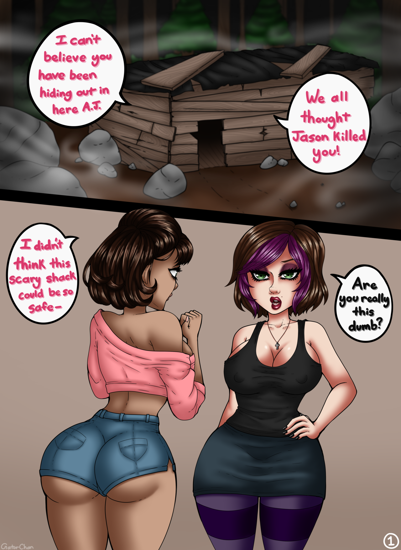 Friday the 13th: Cabin Fever ch. 1-2 porn comic picture 11