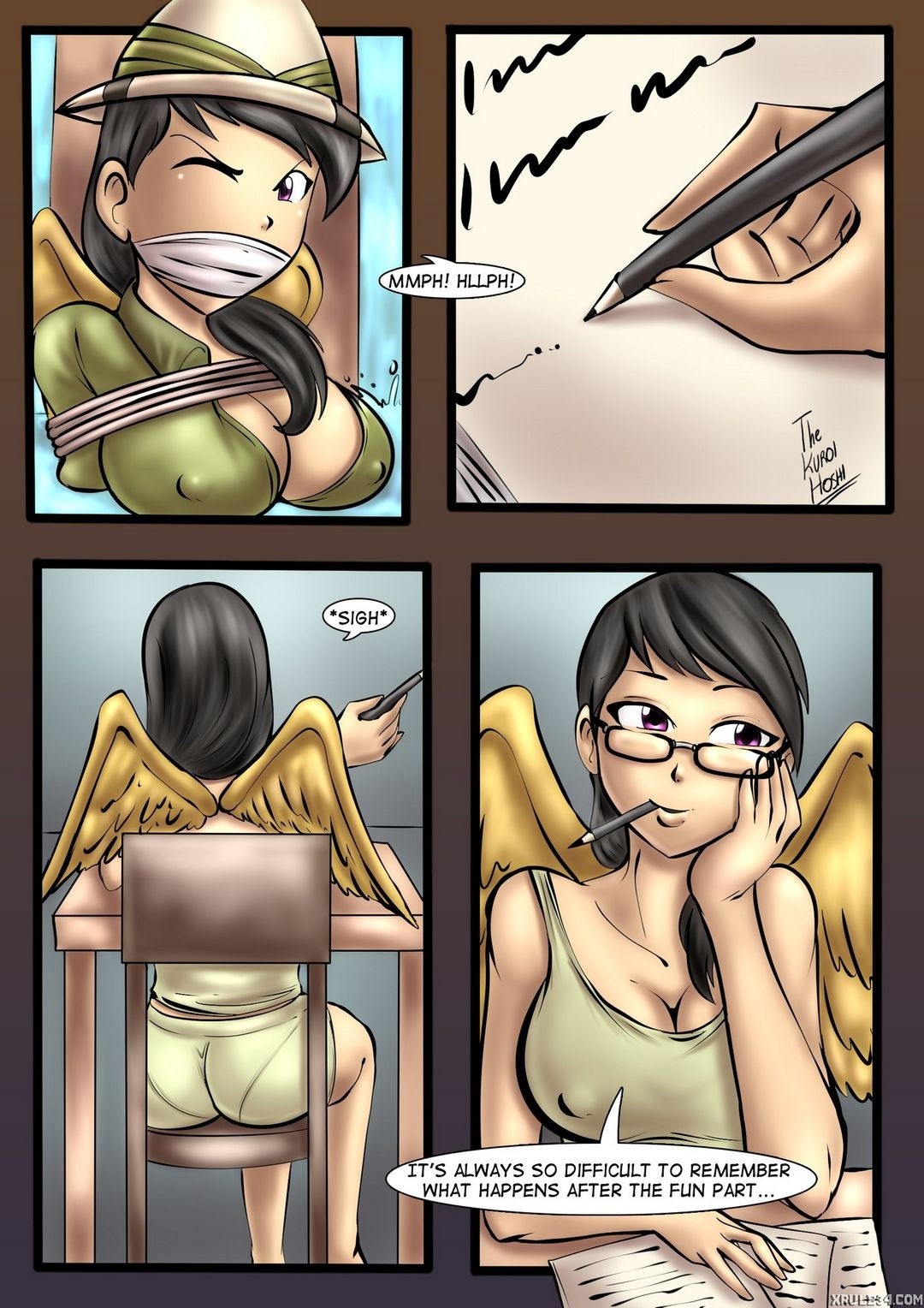 Mini bondage porn comic picture 43