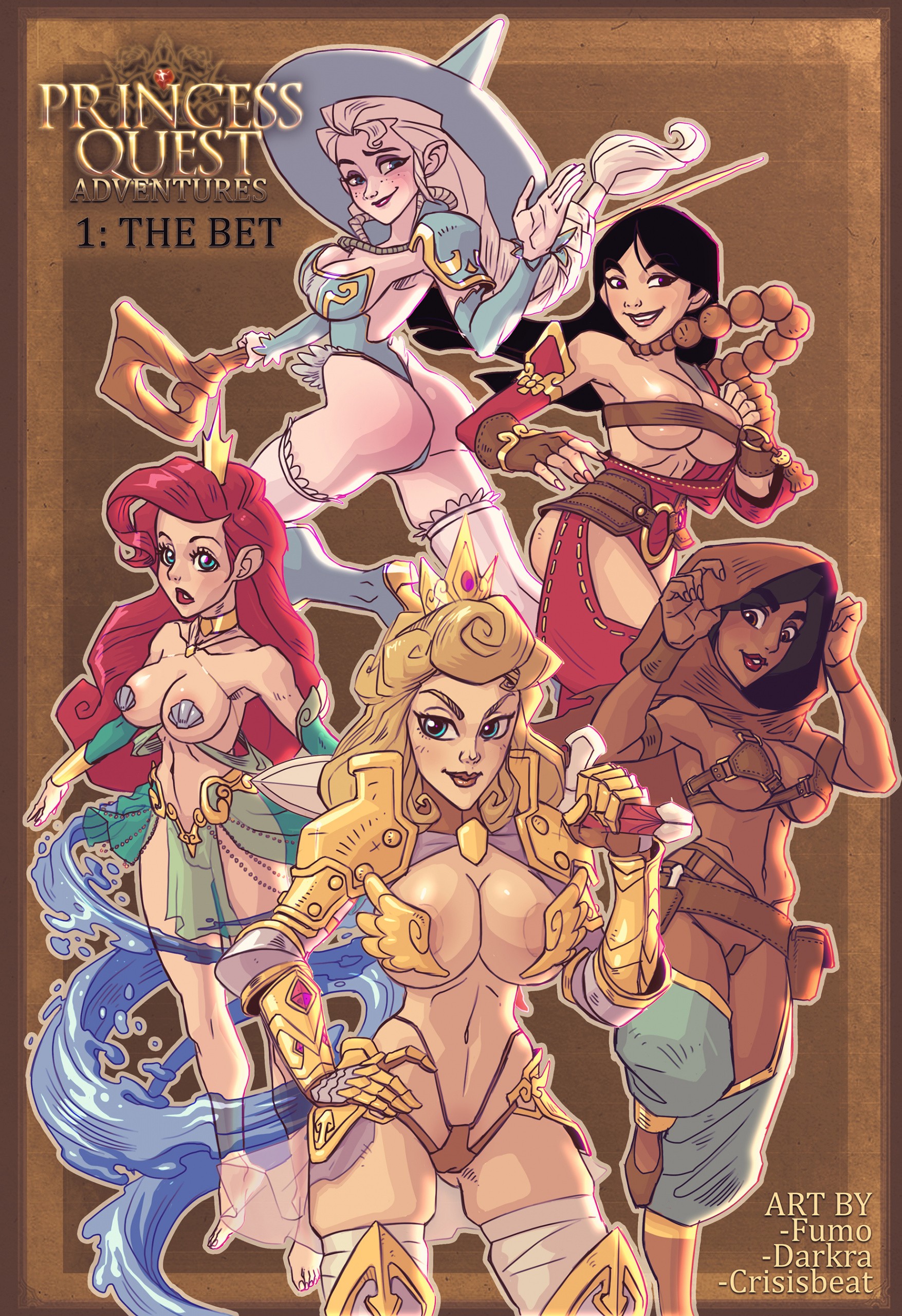 Princess Quest Adventures 1: The Bet porn comic picture 1