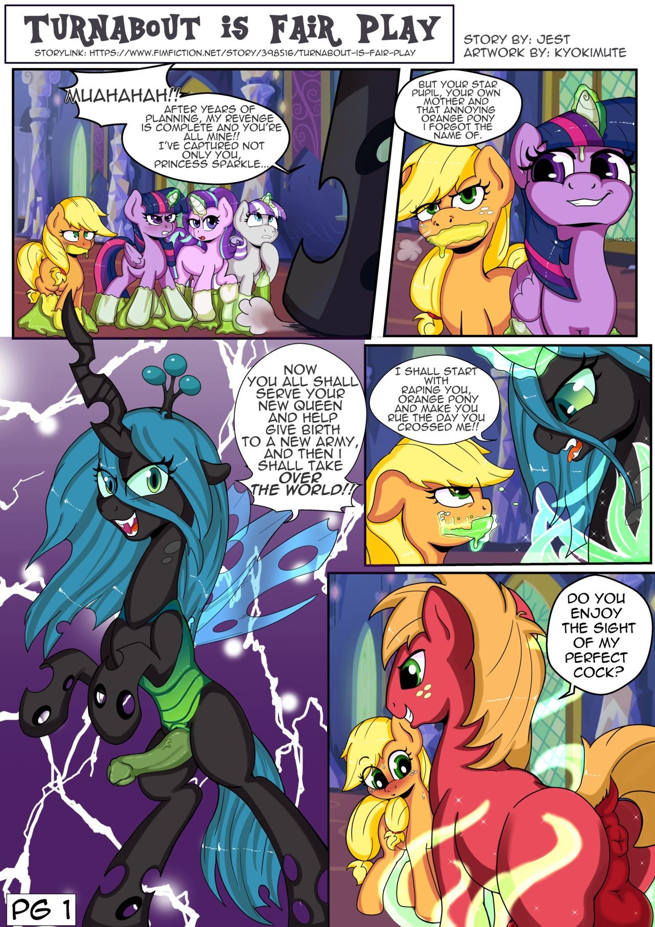 Turnabout is fair play porn comic picture 1