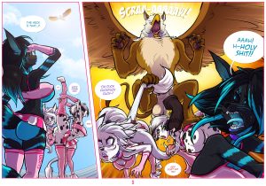 A Gryphon Breeding Tale porn comic picture 1
