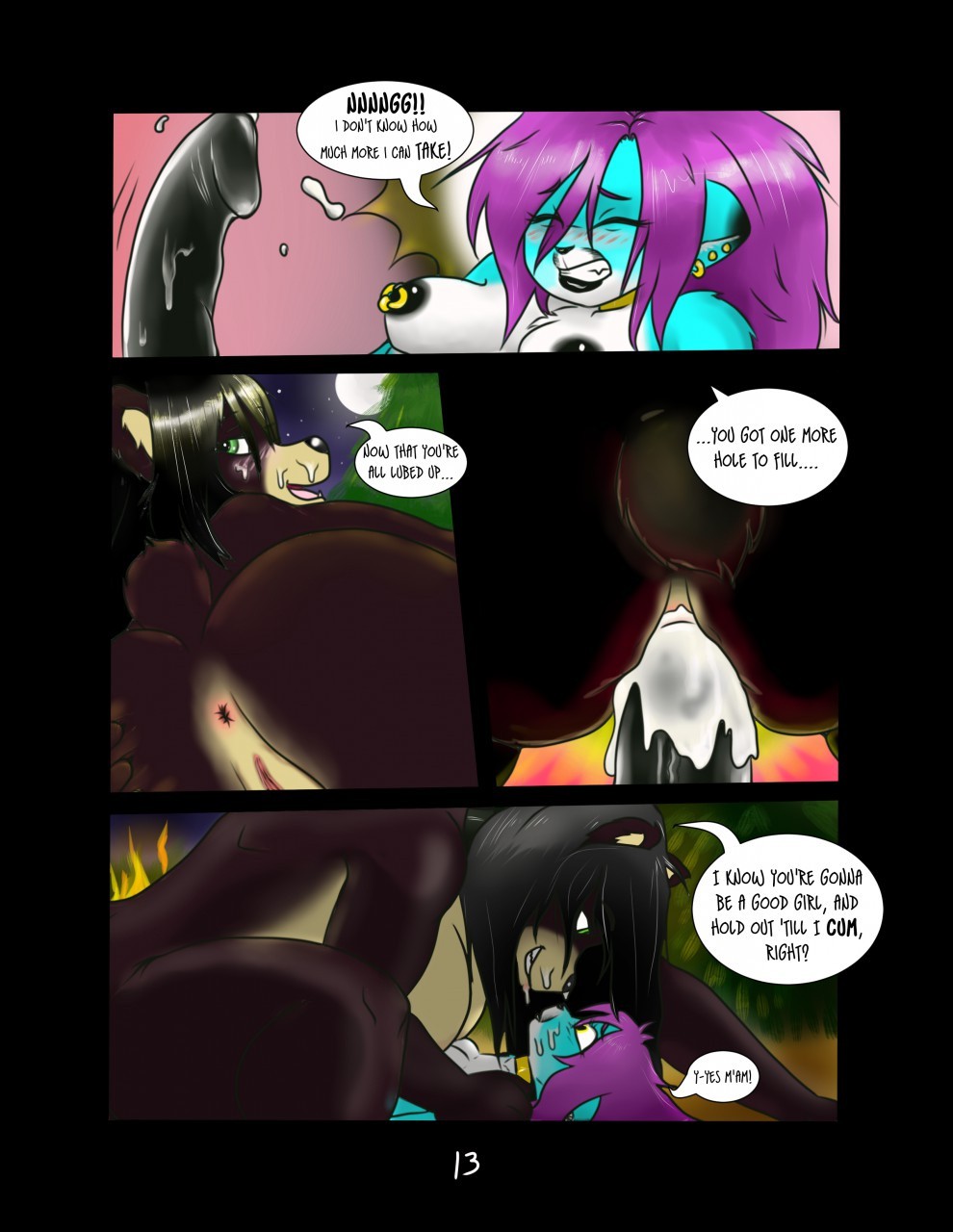 Bare Attack! porn comic picture 14