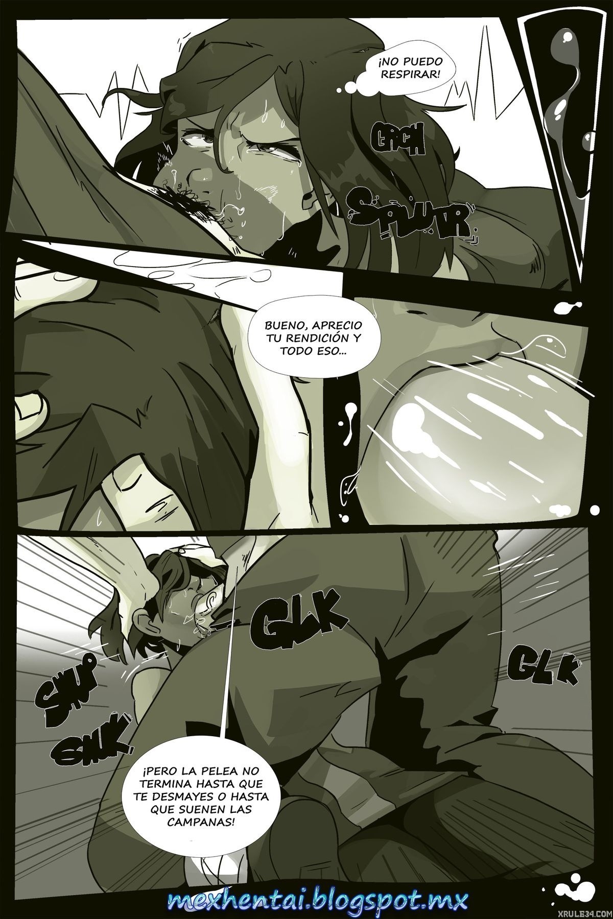 Caged with a Ghost porn comic picture 12