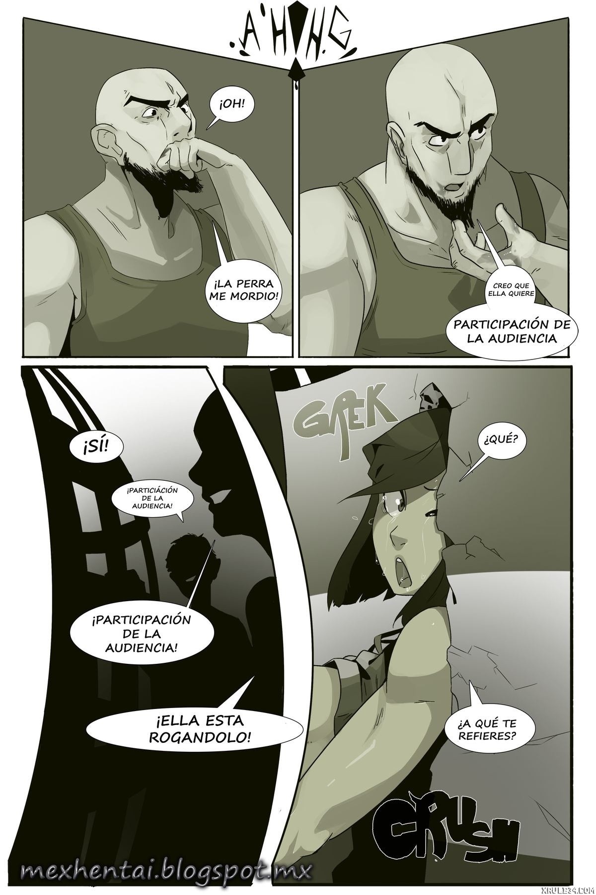 Caged with a Ghost porn comic picture 19