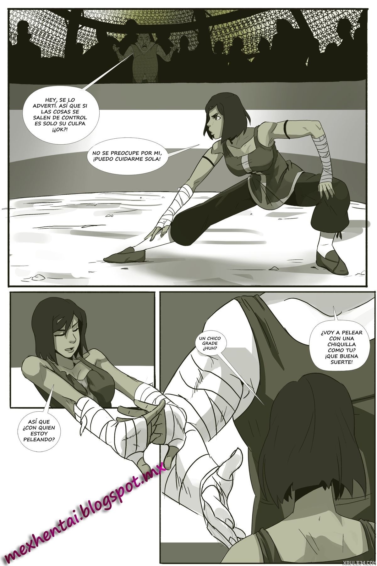 Caged with a Ghost porn comic picture 5