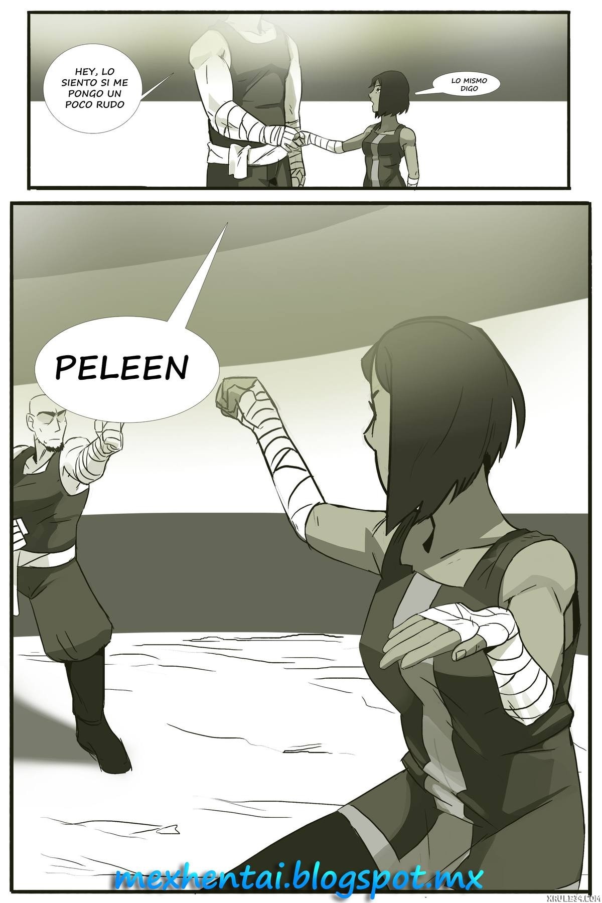 Caged with a Ghost porn comic picture 6