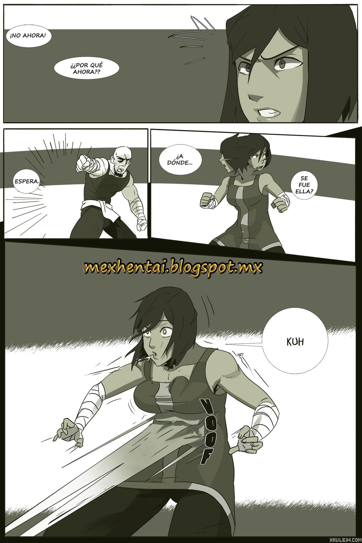 Caged with a Ghost porn comic picture 8