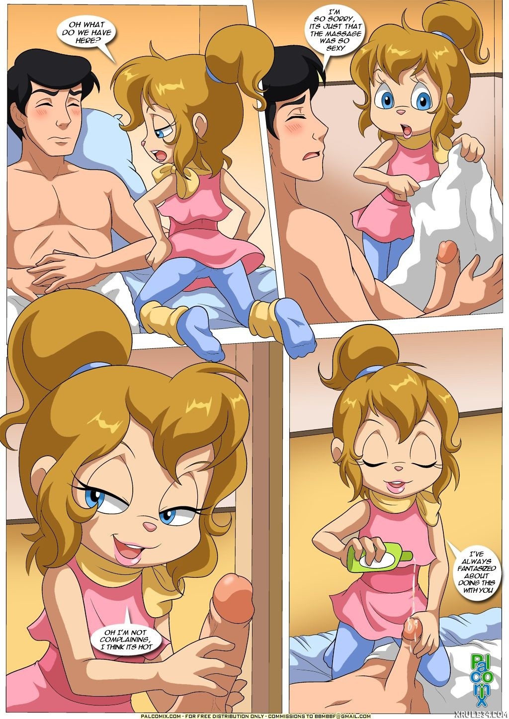 Chipettes gone wild porn comic picture 7