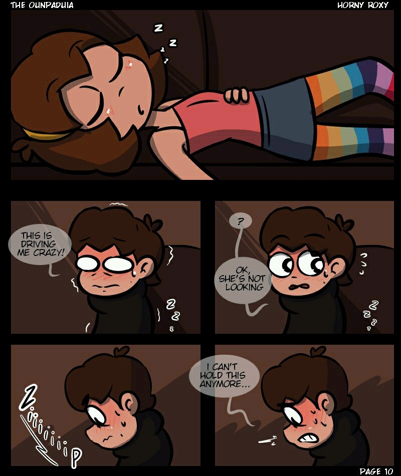 Horny Roxy porn comic picture 11