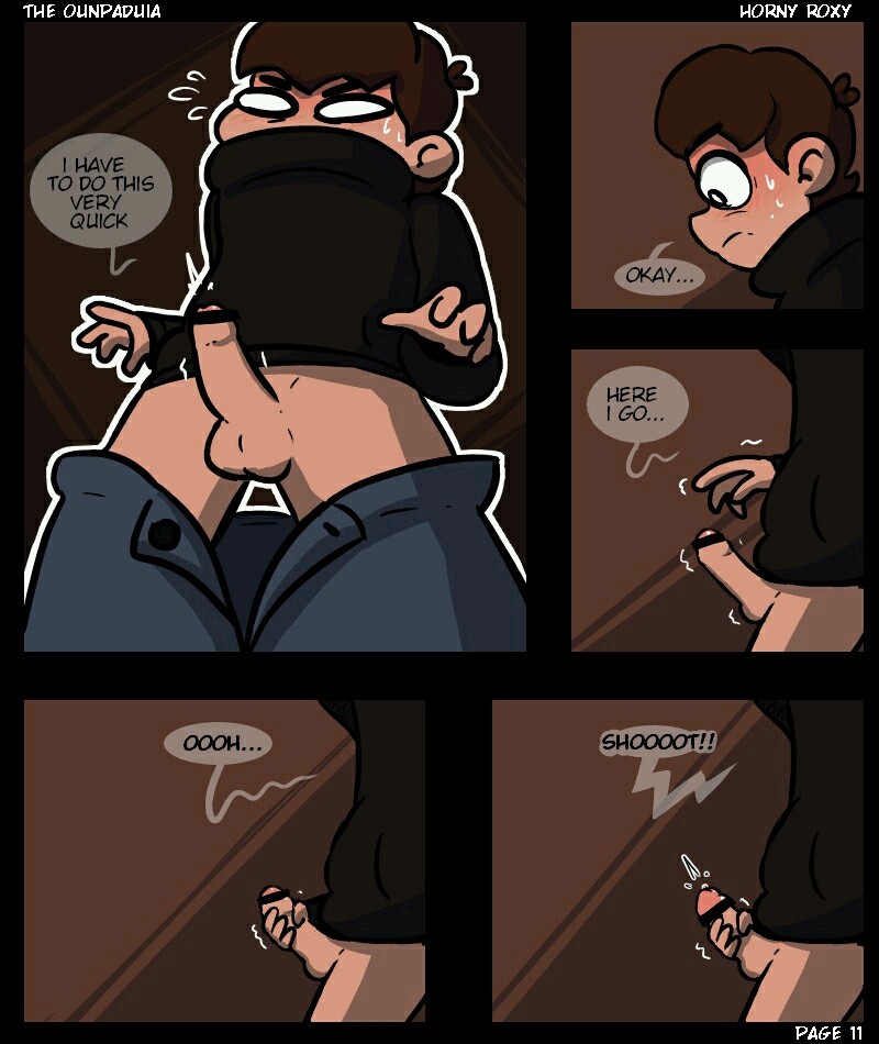 Horny Roxy porn comic picture 12
