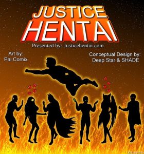 Justice Hentai porn comic picture 1