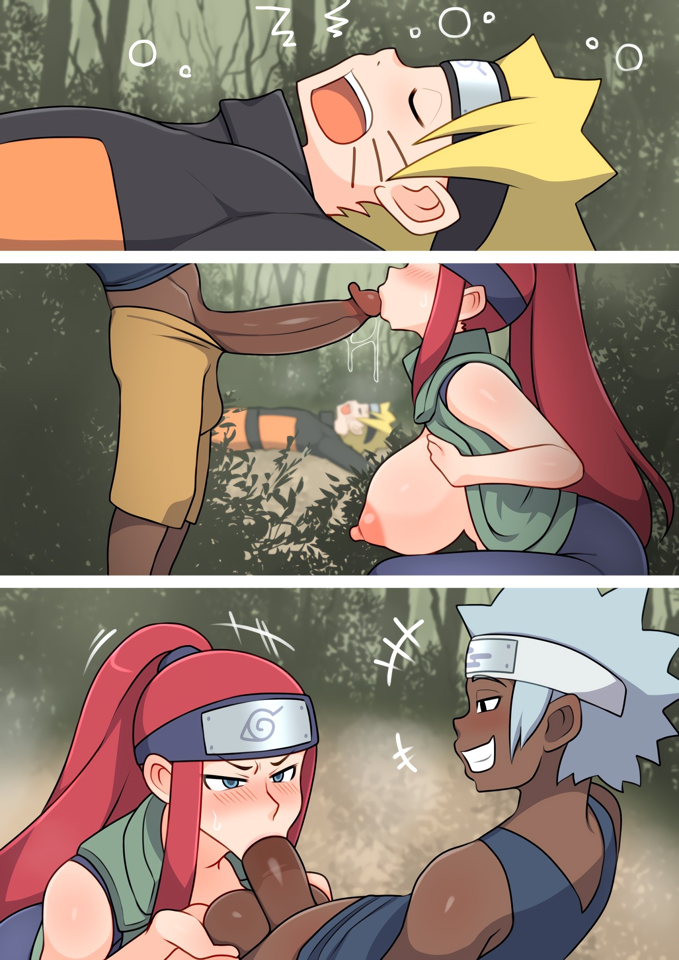 Kushina Training Session porn comic picture 2